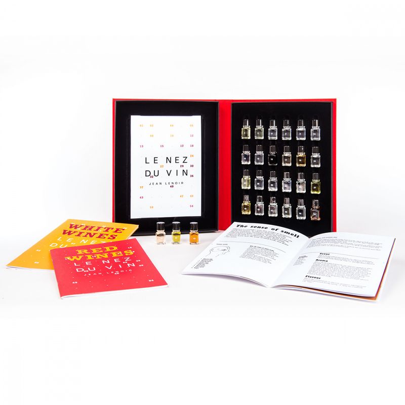 Le Nez aromasett - 24 aromaer for rødvin, hvitvin og musserende