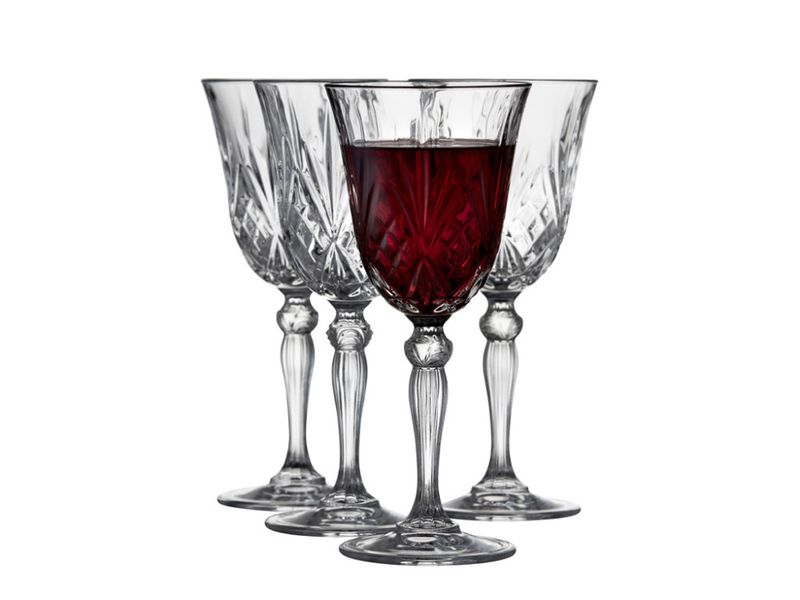 Lyngby Melodia vinglass 4-pk