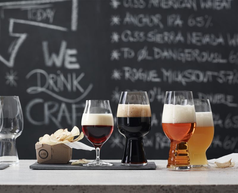 Spiegelau Craft Beer Glasses Tasting Kit ølglass, 4-pk