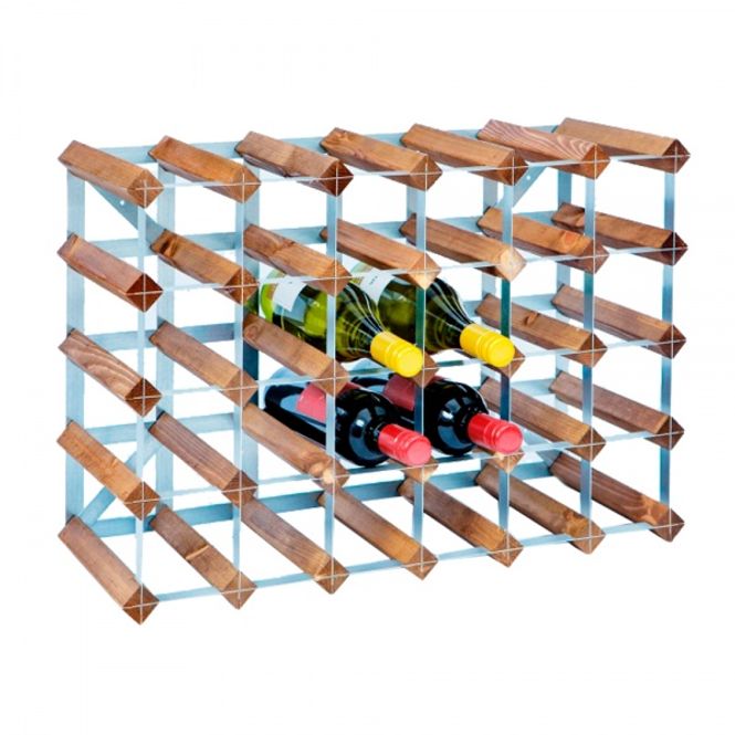 Hovedbilde Vinstativ 30 flasker, montert, dark oak, TWC/30ARDO