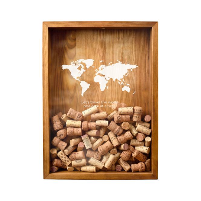 Hovedbilde Corkbox Rustikk m/print (stor)