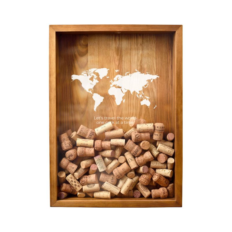 Corkbox Rustikk m/print (stor)