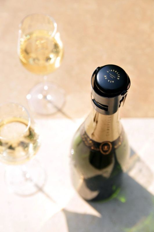L'Atelier du Vin Bouchon Gard'Bulles Métal champagnekork