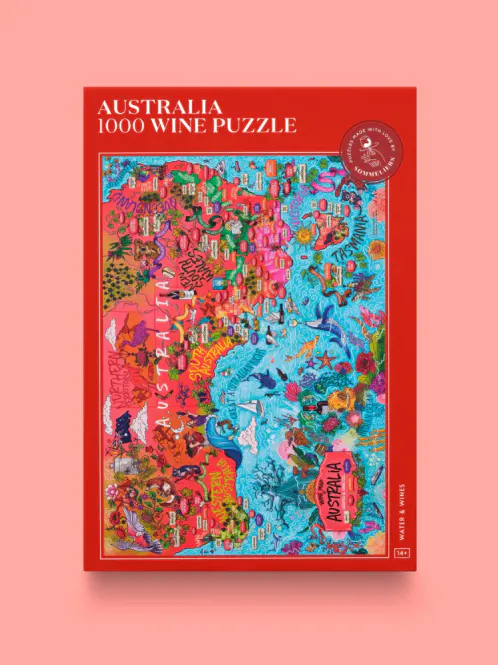 Hovedbilde Water and Wine Puslespill Australia 